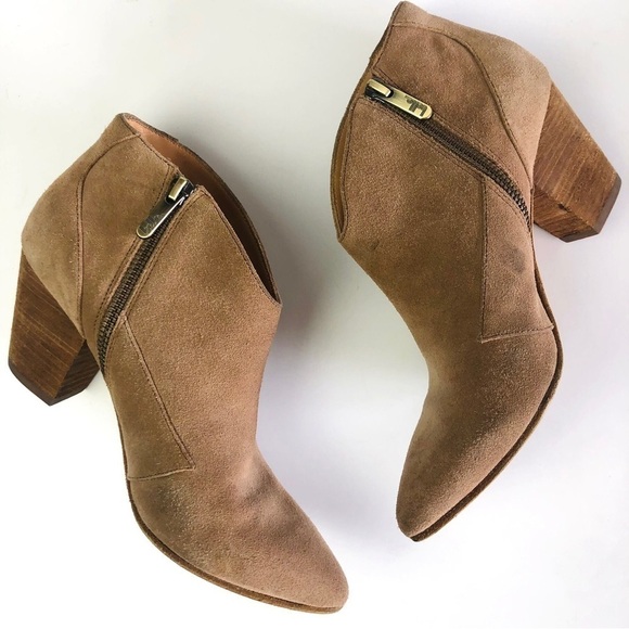 Belle by Sigerson Morrison Yoko Suede Booties - Picture 6 of 16